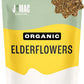 J Mac Botanicals Organic Elderflower, Herbal Tea - 16 ounces