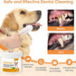 Dental Care Finger Wipes for Dogs & Cats, Reduces Plaque & Tartar, Freshens Breath, Pre-Soaked Pet Teeth Wipes, Easy to Use Disposable Oral Cleaning Pads,Mint Flavor,100pcs