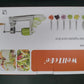 WellToBe 6-Blade Vegetable Spiralizer Spiral Slicer Veggie Pasta Spaghetti Maker for Healthy Low Carb/Paleo/Gluten - 304 Food Stainless Steel Body