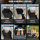 Kohree Dog Car Seat Cover for Back Seat Hard Bottom - Upgraded Reinforced PP Broads, Heavy Duty 900D Oxford Fabric, Nonslip Anti-Scratch Pet Car Seat Cover Dogs Extender Hammock for Car Truck SUV