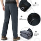YSENTO Men's Fleece Lined Ski Snow Pants Winter Waterproof Softshell Insulated Hiking Cargo Pants