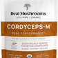 Real Mushroom Cordyceps Mushroom Powder - Cordyceps Mushroom Energy and Performance - Organic Cordyceps Powder with Beta-Glucans, Vegan Supplement, Non-GMO, 150 Servings