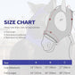 Harrison Howard Horse Fly Mask with Forelock Opening Stretch Breathable and Comfortable for Horses UV -Protection Navy M