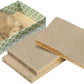MECOOL Cat Scratching Board，3PC Scratch Pad with Box，Reversible Corrugated Scratcher Cardboard and Lounge Bed for Indoor Cats, Catnip