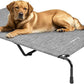Veehoo Original Elevated Dog Cot - Raised Headboard Cooling Pet Bed, Large Dogs, Non-Slip & Breathable, XXL, CWC2417A