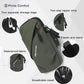 Phone Holder Arm Bands, Small Crossbody Shoulder Holsters Bag with Arm Band, Fits iPhone and All Cell Phones, Use for Running, Walking, Hiking & Biking (Plus Size Army Green)