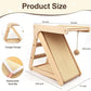 Cat Scratching Pads Sisal Pad Kitten Scratchers Ramp Kitty Scratcher Sisal Cat Scratcher Solid Wood Cats Scratching Board Platform Style (with Wooden Cat Teaser)
