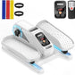 Under Desk Elliptical Machine, Electric Ellipse Leg Exerciser While Sitting for Seniors Adults, Quiet & Portable Electric Seated Pedal Exerciser with Remote Control, 15 Adjustable Speeds, 5 Auto Modes