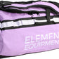 Element Equipment Trailhead Duffel Bag Shoulder Straps Waterproof Violet/Lavendar Large