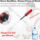 Upgrade Enema Anal Douche , Waterproof Touch Control, Enemas-Douches for Men & Women Colon Cleanse, Shower Enema Bulb-Bottles Kit, Electric Rotating Nozzle, Pressure Spray, Two Douching Modes,red