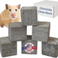 Chinchilla Chew Toys, Pumice Chew Blocks, Lava Block for Hamster, Rat, Mice, Degus, Gerbils, Small Animal Toys, Guinea Pigs, Rabbit Toy, Bunny Toy by Billy Buckskin (Pack of 6)Mined in USA