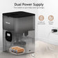 VOLUAS Automatic Cat Feeders - Pet Dry Food Dispenser with Timer, Automatic Cat Feeders with Desiccant Bag, Programmable Portion Size Control 4 Meals Per Day, 10s Voice Recorder