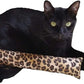 15" Catnip Cat Kicker Toys/Kitty Kick Sticks/Cat-Nip Kick Sticks (Leopard Print) (Kickers Filled with 1 oz Premium Canadian Catnip)