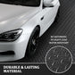 16.4 x 3.3Ft Garage Rubber Flooring Roll, 3 mm Thickness Floor Mat, Diamond Plate PVC Rubber Trailer Mats Non-Slip Flooring for Garage Gym Horse Stall Home Patio (Black)