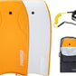 THURSO SURF 42'' Body Boards for Beach Pool Lightweight PE Core IXPE Deck HDPE Bottom FRP Stringers High Performance Body Board with Double Swivel Surf Leash and Bodyboard Bag Lightning