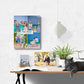 MUNDAZE Custom Collage Metal Poster, Personalized Photo Prints with Text, Glossy Aluminum, Customize with Your Own Pictures, Great Gift for Family, Friends, Ships From USA 18.75" X 15"