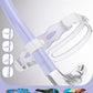 CAPAS Training Swim Snorkel for Lap Swimming, Swivel Headband Ultimate Fit Center-Mount Swimmers Snorkel with Liquid Silicone Mouthpiece Adjustable Strap, Designed for Adult Men Women