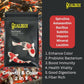 Koi Fish Food [4.4 lb] Growth and Color Enhancer - High Protein Floating Pellets for Koi and Goldfish, Pond Fish Food with Spirulina and Astaxanthin Small Pellet