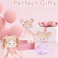 Soft Baby Doll Toys (16''), My First Baby Rag Doll for 1 Year-Old Girl Birthday Gift, Christmas Plush Toys Gift for Toddler Kids Infants -Sweetheart Girl