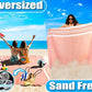 Oversized Turkish Beach Towel Blanket Cotton Giant XL Sandproof Towels Huge Linen XXL Extra Large Big Throw Quilt Blankets for Adults Cloud Travel Camping Glamping Accessories Essentials