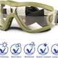 Small Dog Sunglasses with Adjustable Strap UV Protection, Winproof Puppy Sunglasses, Suitable for Dogs Eyes Protection，Soft Dog Goggles