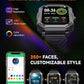Military Smart Watches for Men (Answer/Make Calls),1.91'' Fitness Smart Watch for Android and iPhone,IP68 Waterproof Fitness Tracker with Step Counter/Sleep Monitor/110+ Sport Modes,Smartwatch for Men