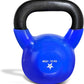 Yes4All 5-100 LB Kettlebells Vinyl Coated Cast Iron for Dumbbell Weights Exercises, Gym, Fitness, Full Body Workout Equipment Push up, Grip and Strength Training