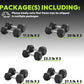 Hex Dumbbell Set, 30-480 lb Set Rubber Encased Exercise & Fitness Dumbbells, Weights Dumbbells Set, Hand Weight for Strength Training