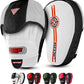 WYOX Curved Boxing Punch Mitts – Boxing Pads Training Set, Punching Mitts for Adults, Kickboxing Pads, Muay Thai Pads, Karate Pads, MMA Training Equipment, Martial Arts Focus Pads
