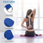 PATIKIL Yoga Strap for Stretching Cotton Yoga Belt with Adjustable Metal D-Ring Buckle Stretch Band for Fitness Pilates