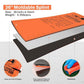 RHINO RESCUE First Aid Splint 36" X 4.3" Orange-Gray, Keep Bones in Position (4, Folded)