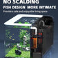 2.5 Gallon Fish Tank Small Aquarium Starter Kit with Hidden Filtration, 3 Color Light, Self Cleaning Nano Tank for Betta, Shrimp, Guppy, Angelfish