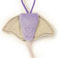 Petlinks Ray Flyer Stingray Launcher Catnip Cat Toy - Purple, One Size