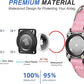 Waterproof Airtag Dog Collar - Nylon Collar with Durable Airtag Holder, Reflective&Anti-Lost with Safety Metal Buckle, Soft Padded Adjustable for Small Medium Large Dogs Pink S