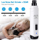 Casfuy Dog Nail Grinder Upgraded - Professional 2-Speed Electric Rechargeable Pet Nail Trimmer Painless Paws Grooming & Smoothing for Small Medium Large Dogs & Cats (White)