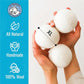 Smart Sheep Wool Dryer Balls - 6-Pack - XL Premium Natural Fabric Softener Award-Winning - Wool Balls Replaces Dryer Sheets - Wool Balls for Dryer - Laundry Balls for Dryer