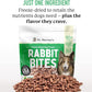 Dr. Harvey's Rabbit Bites Freeze-Dried Raw Dog Treats, Single Ingredient, All-Natural Rabbit Meat Protein for Dogs, Allergen-Free, 7 Ounces (1 Pack)