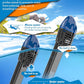 QingSong Full Face Snorkel Mask for Adults, Snorkeling Gear with Camera Mount, 180 Degree Panoramic View Snorkel Set Anti-Fog Anti-Leak