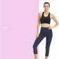 Hatha Yoga Extra Long TPE Yoga Mat 79" x 40” x 1/2" Thick Non-slip Exercise Mat for Home Gym Use, Yoga, Pilates, Fitness & Workouts