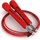WOD Nation Adjustable Speed Jump Rope For Men, Women & Children - Blazing Fast Fitness Skipping Rope Perfect for Boxing, MMA, Endurance