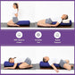 Yogikuti Iyengar Yoga Bolster for Restorative Yoga and Meditation – Lightweight Cotton Support Pillow with Handle for Easy Carry, Versatile for Pose Modification, Balance, Back Relief, and Relaxation