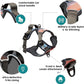 Embark Adventure Dog Harness, Reflective Trim No Pull Dog Harness Medium Sized Dogs - Military Grade Nylon, Front Clip with Gel Lined Handle.