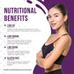 Vi-Shape Raspberry Super Biotin 1 Shake Pouch (24 Servings) + 1 Box Raspberry Mix-in (15 Servings) Delicious ViShape Shake with Strawberry Mix-in