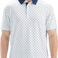 Men's Golf Polo Shirts Short Sleeve Striped Performance Moisture Wicking Dry Fit Golf Shirts for Men