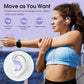 Wireless Earbuds, 2023 New Ultralight Sport Bluetooth 5.3 Headphones In Ear with LED Display, Built-in Mic Earphones, IPX7 Waterproof Wireless Headphones with Earhooks for Gym Workout (Purple)
