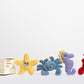 4 Pack Interactive Catnip Cat Plush Toy, Ocean Theme Set, 5'', for All Breed Size Cats (4 in 1)
