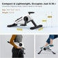CYCPLUS DC1 Mini Pedal Exerciser, Self-Powered 160W Brushless Motor, ERG Mode & App Sync, Ultra-Quiet Magnetic Resistance, Compact for Office/Home (10.6lb, 0.18㎡ Space-Saving)