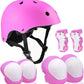 Adjustable Helmet for Ages 3-16 Kids Toddler Boys Girls Youth,Protective Gear with Elbow Knee Wrist Pads for Multi-Sports Skateboarding Bike Riding Scooter Inline skatings Longboard Roller Skate