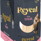 Reveal Natural Cat Treats, 12 Count Single Ingredient Treat for Cats, Grain Free, Whole Salmon Loin, 1.06 oz Bags