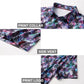 Men's Golf Polo Shirts Short Sleeve Striped Performance Moisture Wicking Dry Fit Golf Shirts for Men